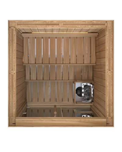1313LS - Glassfront - top view