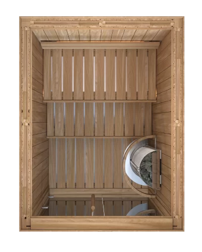 1317LS - glasssfront - top view