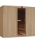 2323MD - 2325MD - Middle door Double Straight Bench Design