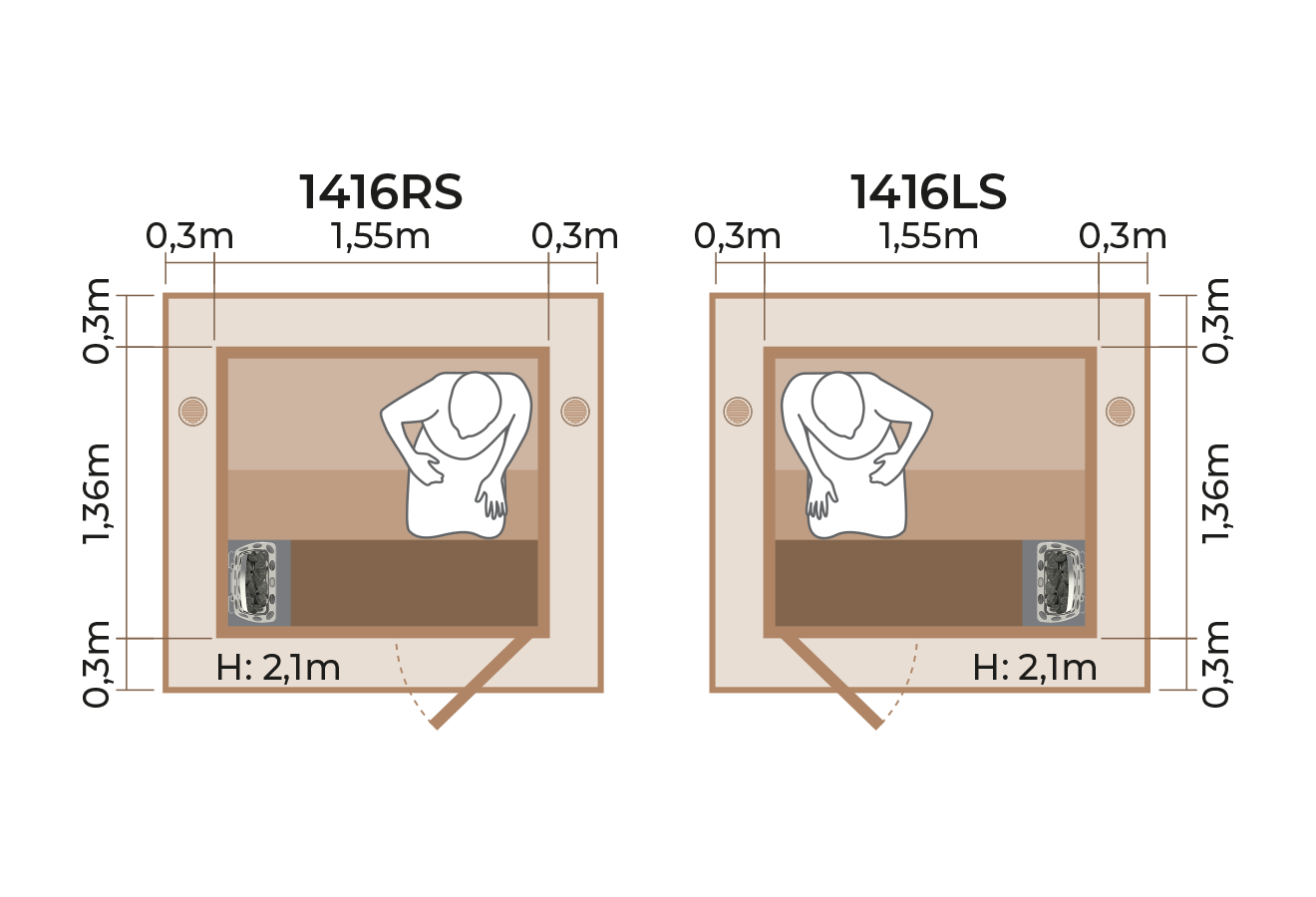 Outdoor-Sauna-Room-Horizontal-Panel-1416RS-LS