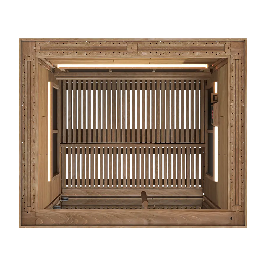 IR-SAUNA-2P_CEDAR-TOP-VIEW