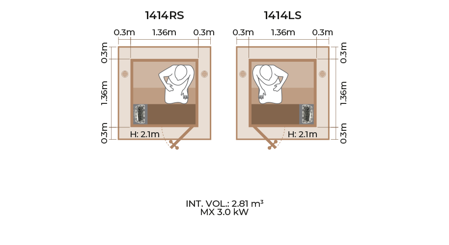 Outdoor-Sauna-Room-Horizontal-Panel-1414RS-LS