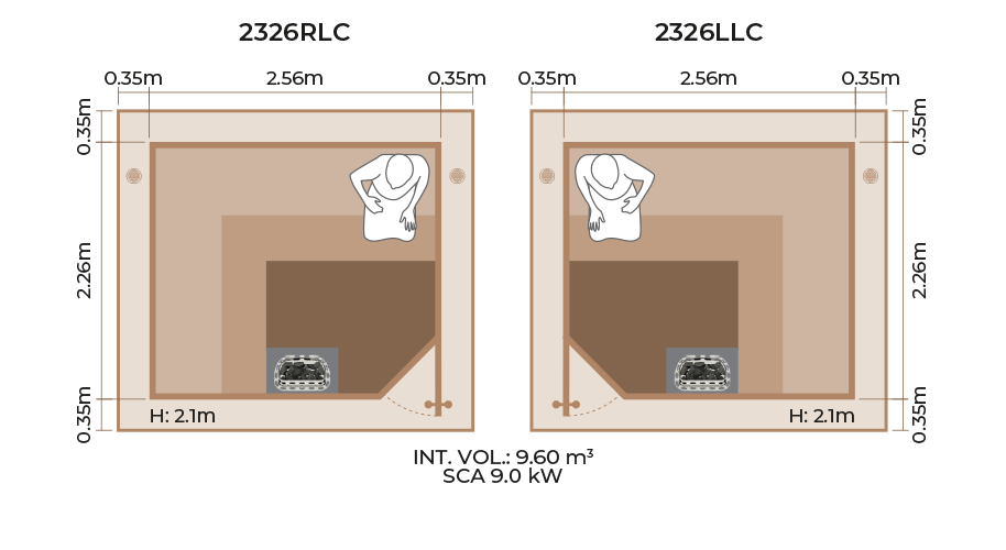 Outdoor-Sauna-Room-Horizontal-Panel-2326RLC-LLC