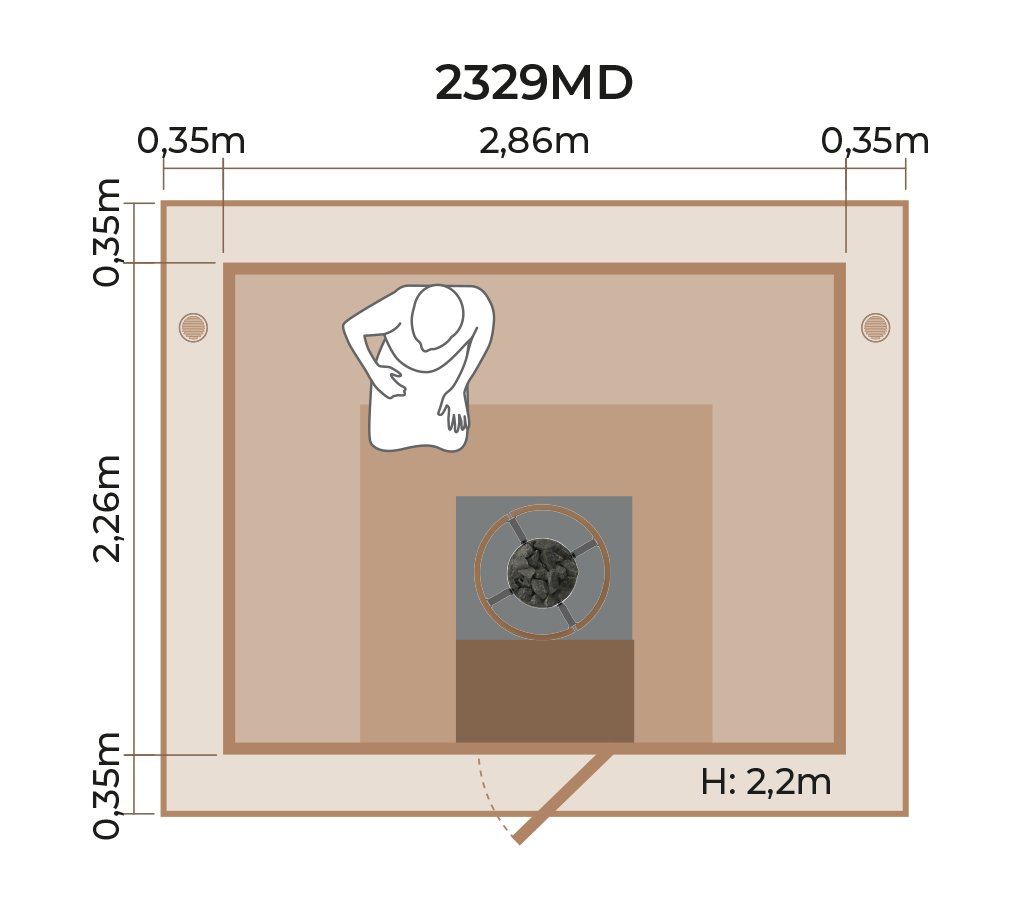 Outdoor-Sauna-Room-Horizontal-Panel-2329MD