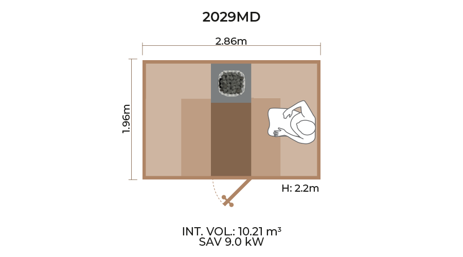 Standard-Sauna-Room-Horizontal-Panel-2029MD