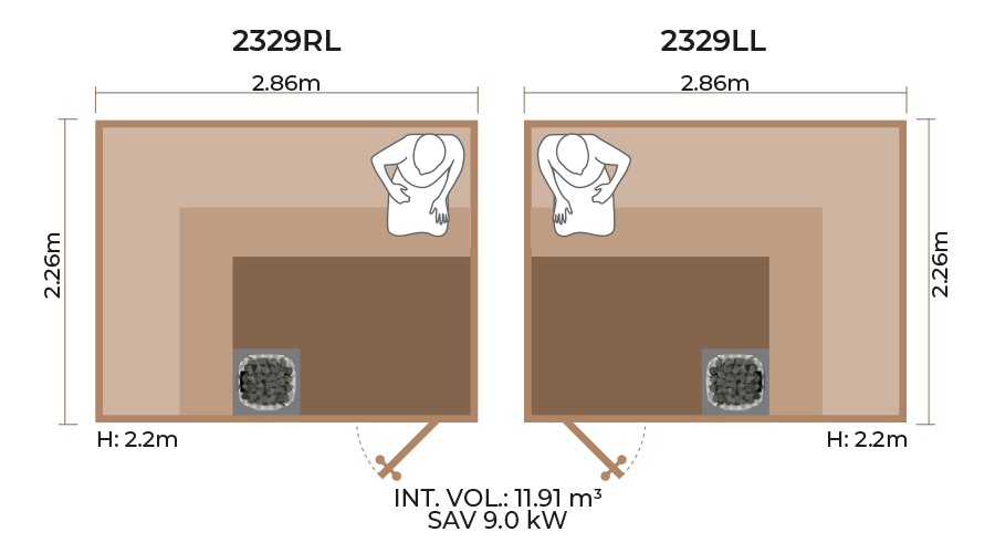 Standard-Sauna-Room-Horizontal-Panel-2329RL-LL