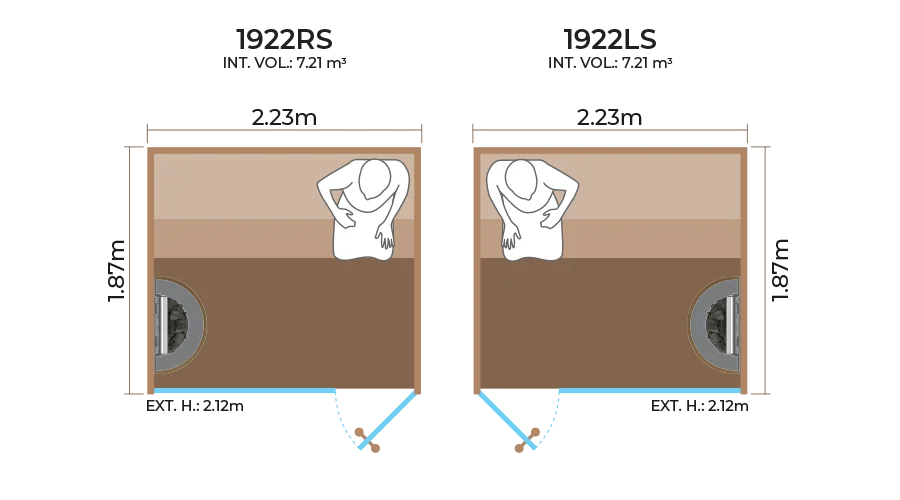 Glass-Front-Sauna-Room-Horizontal-Panel-1922RS-LS Glass-Front-Sauna-Room-Horizontal-Panel-1922RS-LS