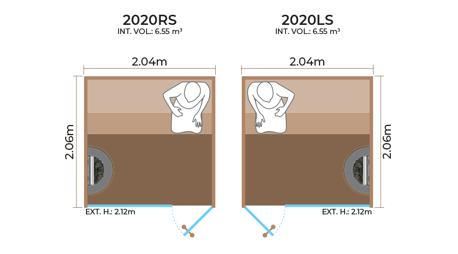 Glass-Front-Sauna-Room-Horizontal-Panel-2020RS-LS Glass-Front-Sauna-Room-Horizontal-Panel-2020RS-LS