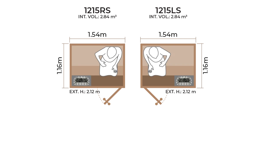 Standard-Sauna-Room--1215RS-LS