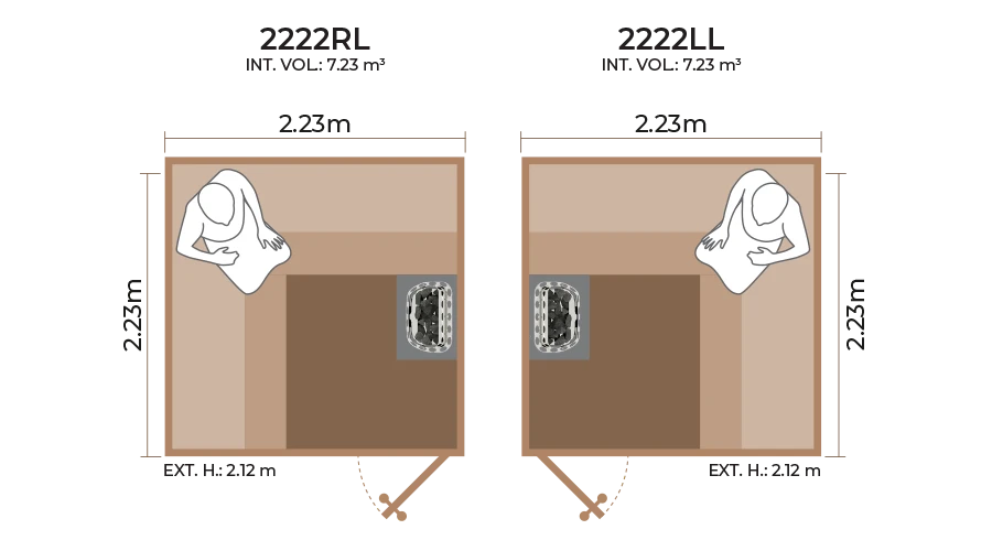 Standard-Sauna-Room--2222RL-LL